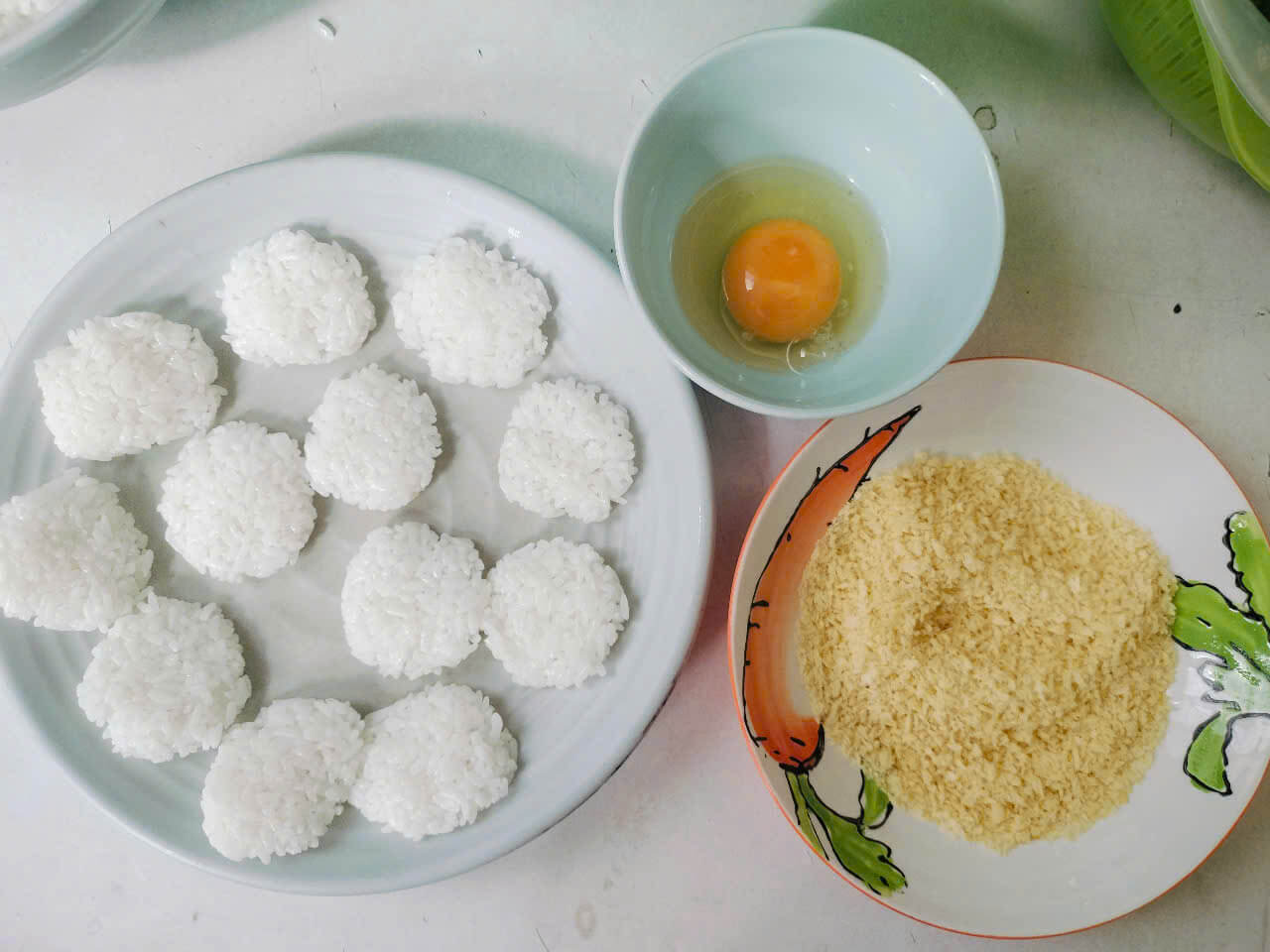 Cơm nguội chiên xù Chanh nấu 1