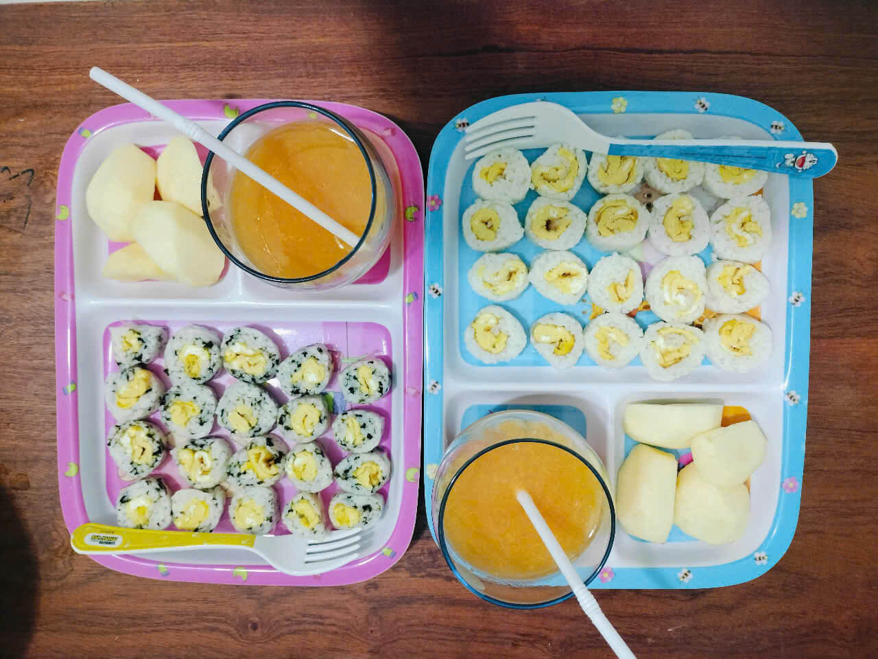 Cơm trứng phiên bản cuộn 1