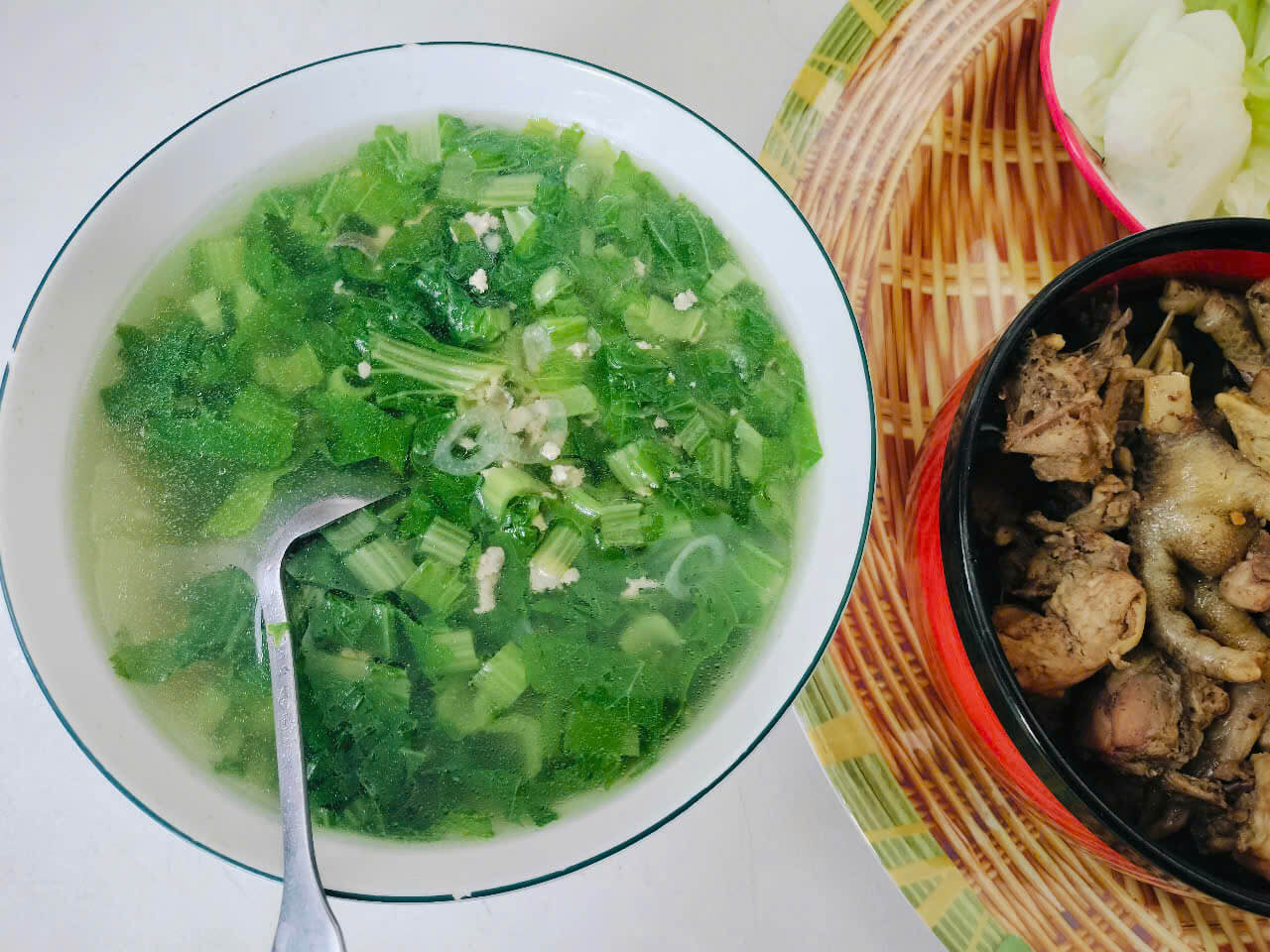 Mâm cơm trưa ngày 9/7/2025 2