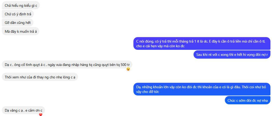 Freelancer bị bùng tiền 3